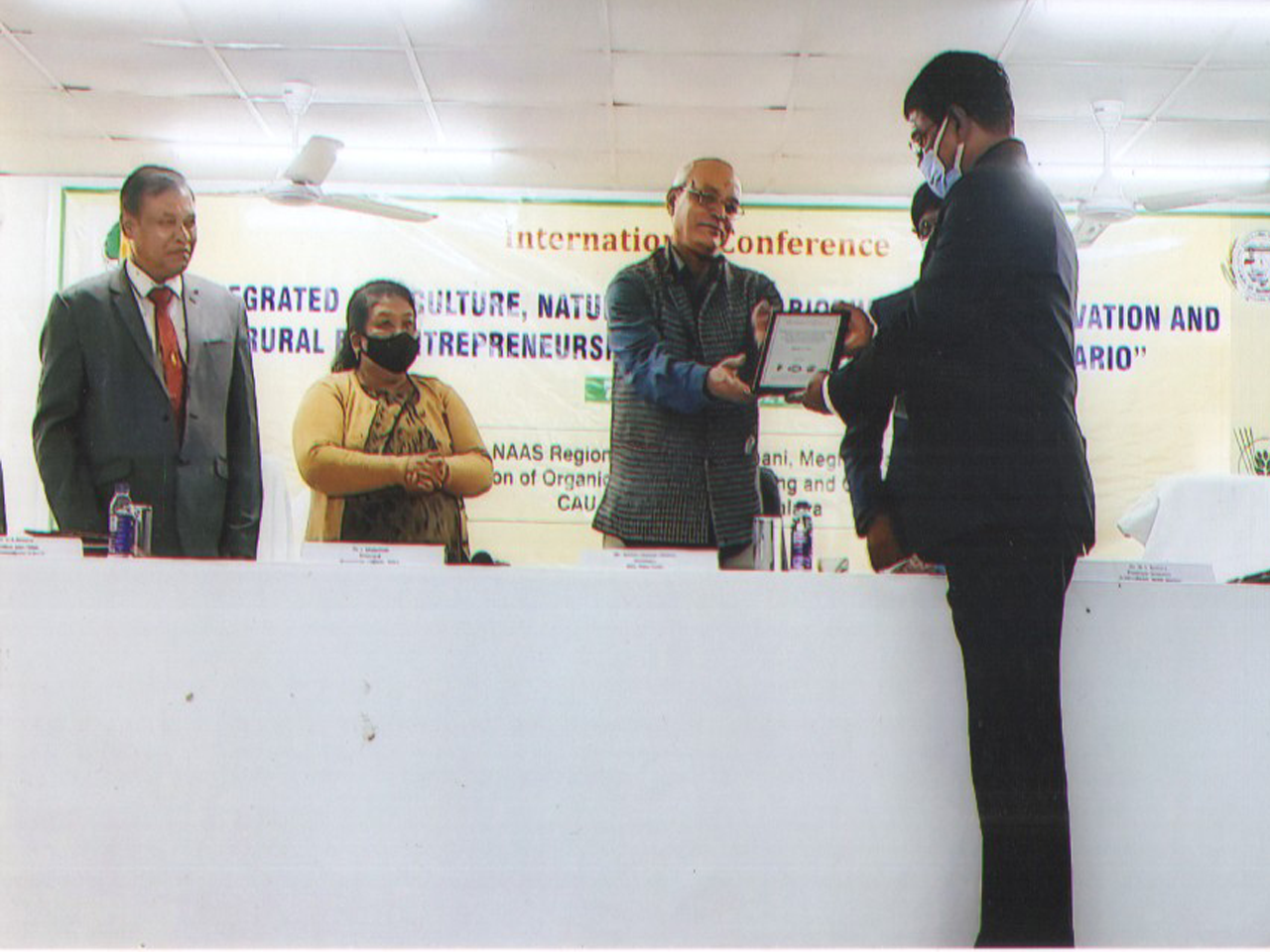 Our secretary (S C Pattanaik) attended the international conference on integrated Agriculture & Natural farm as a speaker on subject organic farm Received PRAKRUTI